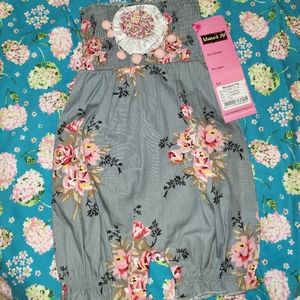 Mustard pie 6 month romper